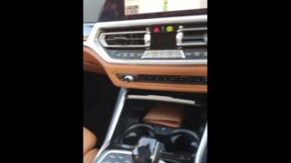 Step mom help step son jerk off in the car after fuck