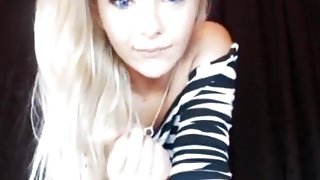 Hottest Webcam clip with Blonde scenes