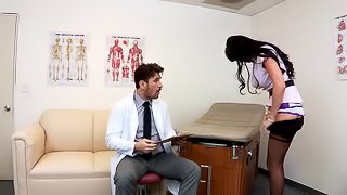 Eva Karera is fucked silly by her horny gynecoligist
