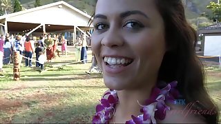 Hawaii vacation with Blair Summers, creampie and a handjob