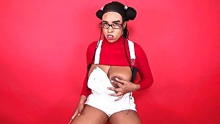 Phattest Black Pussy Spraying Hot Cunt Juice, Sheisnovember Spread Asshole Jiggle Tits by Msnovember