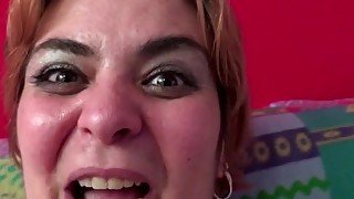 SCAMBISTIMATURI - Mature BBW Lays On Her Back To Get Pounded Hard - AMATEUREURO