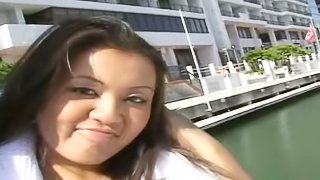 Leilani Lei Randy Asian Slut Getting Butt Fucked on a Yacht