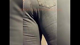 Can I fart on your face? - juicy morning farts coming from my ebony ass