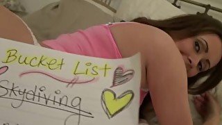 Mofos - Slutty teen Adalisa takes anal off her Bucket List