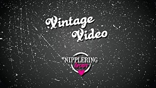 nippleringlover self piercing my pussy lips &amp; inserting labia rings - vintage pussy piercing video