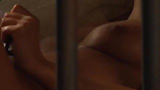 Lesbian Slave In Prison Sniffing Mistress's Panties And Orgasming Hard