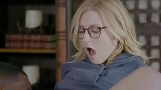 Alexa Grace is a chick with glasses in need of a hardcore shag