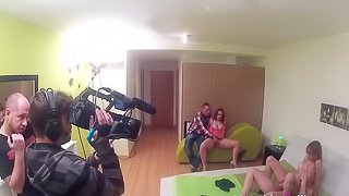 Noa fuck a randy fellow in front of a naughty cuple