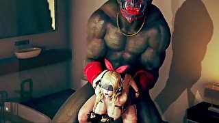 Big goblin fuck beautiful girl - 3d hentai animation