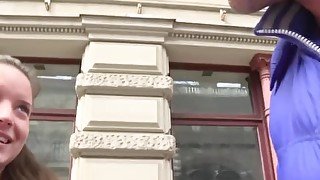 Anita Bellini sucks the model agent