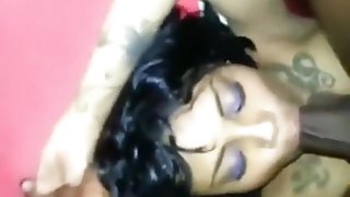 Her mouth getting fucked