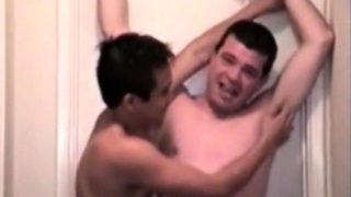 Asian Boy Ricky Tickles Mature Mike