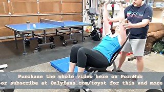 TRAILER - PERSONAL TRAINER FUCKS CLIENT - REAL COUPLE ROLEPLAY FANTASY