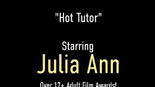 Busty Teacher Julia Ann Milks Her Students Hard Cock!