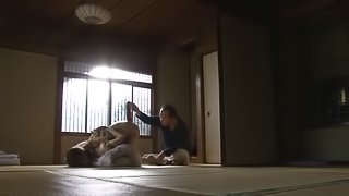 Japanese fetish sex with a booty slave Reiko
