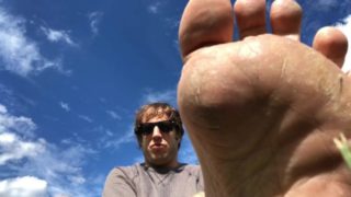 POV Alpha Doms Sissy In Park With Foot Worship