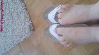 Barefoot in toe separator ** Flip Flops **