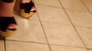 extreme gold wedges sexy heels sexy tacones