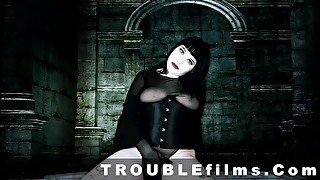 Goth Girlfriend Lita Lecherous JOI Masturbation as Vampire "Instructions for Mere Mortals"