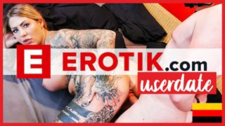 Tattooed porn star Mia Blow lives up to her name and loves fucking! (GERMAN