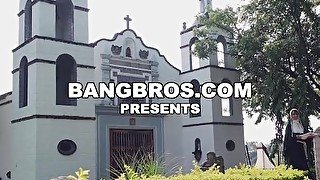 BANGBROS - Blasphemous Ex Catholic Nun Yudi Pineda Commits Unholy Act!