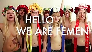 FEMEN Solidarity message to FEMEN Holland