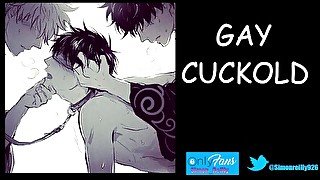 GAY CUCKOLD STORY [Yaoi Hentai ASMR] - Audio Porn / JOI