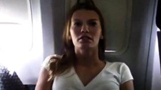 Wife bates on plane