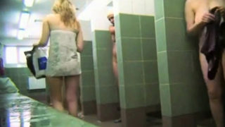 Naked russian moms in public shower