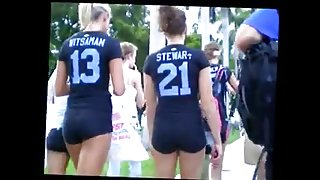 Stalking Sexy Volleyball Team ASS - Ameman