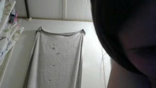 hot pregnant mom take a long pee naked in bathroom with huge tits hanging