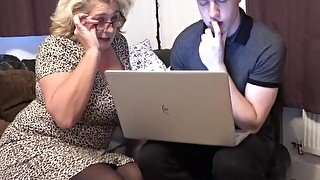 Aunt Judy's XXX - Mature Big Tit BBW Camilla gets FUCKED by the Tech Support Geek