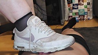 Dirty Nike Thea Footjob (Tinder Date)