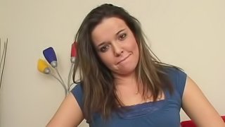Sexy teen is trying that cock for the first time