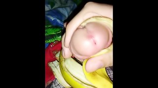 Banana Peels Make Me Cum Part 1