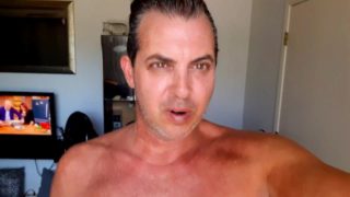 Male Celebrity Cory Bernstein Shows Big Cock in Andrew Christian Black Underwear in Leaked Sextape