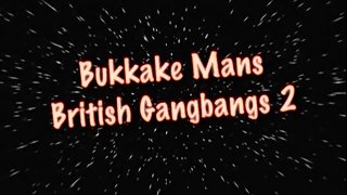 BUKKAKE MANS BRITISH GROUP SEX two Pt1
