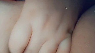 Bbw fat pussy play, you make me wet