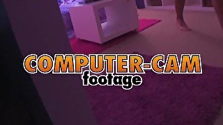 Computer cam masturbation with Alison Tyler