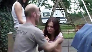 Hussy pussy causes a catfight and gets fucked