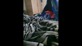 Step mom stuck under bed get fucked through panties by Bulgarian step son 