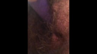 First Playtime In A While BBW milf cougar toy vibrator play button mature hairy bush