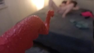 Slimy tentacle attacks surprised horny pawg
