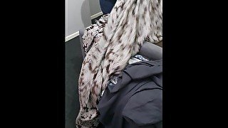 Muslim step mom with hijab get ass fucked by step son