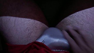 MY MAN WEARING MY PANTIES AND JERKING OFF JOI