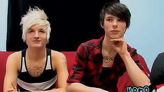 Real emo BFs Austin Mitchell and Dylan Scouville fucking
