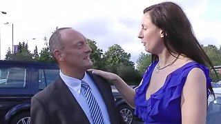 Business man with a small cock gets his chance at a curvy milf