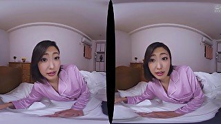 Asian lustful hussy Asahi Mizuno VR porn video