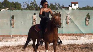 Femdom sexy riding